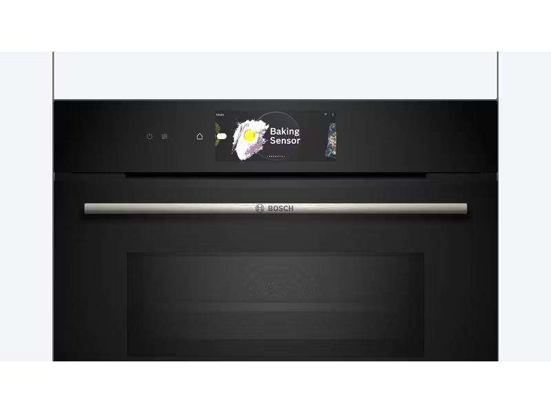 Bosch Einbaubackofen mit Mikrowelle CMG778NB1 Schwarz