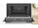 Bosch Einbaubackofen mit Mikrowelle CMG778NB1 Schwarz