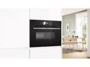 Bosch Einbaubackofen mit Mikrowelle CMG778NB1 Schwarz