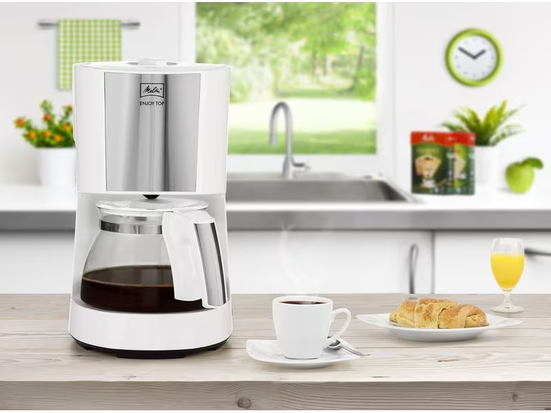 Melitta Filterkaffeemaschine Enjoy Top Weiss