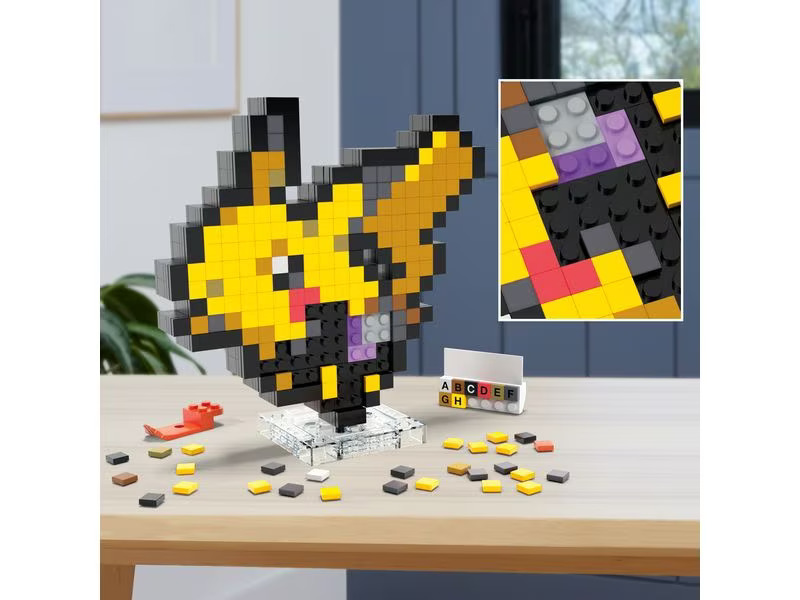 Mega Construx Pokémon Pikachu Pixel Art