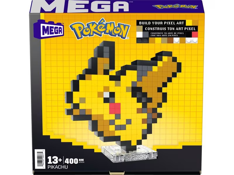 Mega Construx Pokémon Pikachu Pixel Art