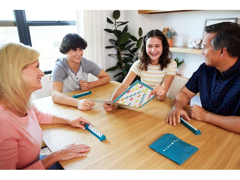 Mattel Spiele Familienspiel Scrabble Classic 2 in 1 -DE-