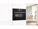 Bosch Einbaubackofen mit Mikrowelle CMG7761B1 Schwarz