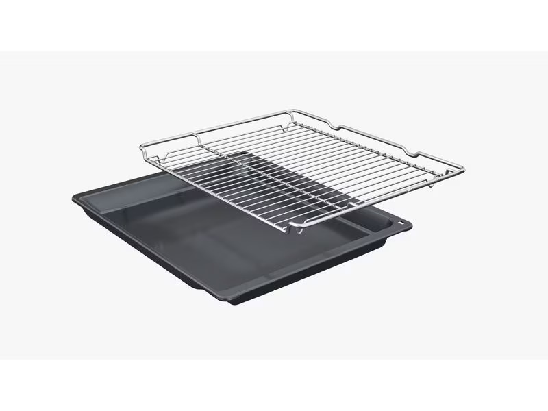 Bosch Einbaubackofen mit Mikrowelle CMG7761B1 Schwarz
