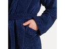 Möve Bademantel Superwuschel S, Blau