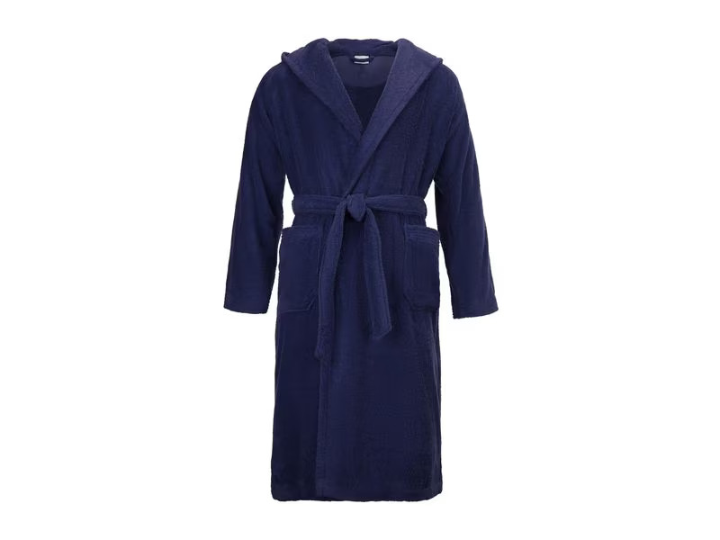 Möve Bademantel Superwuschel S, Blau