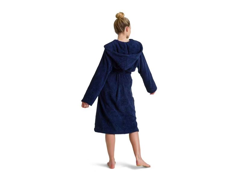 Möve Bademantel Superwuschel S, Blau