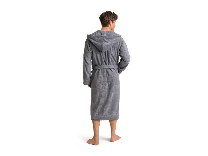 Möve Bademantel Superwuschel M, Stone Gray