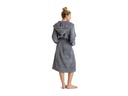 Möve Bademantel Superwuschel M, Stone Gray