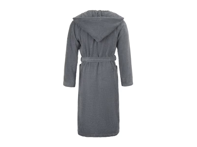 Möve Bademantel Superwuschel M, Stone Gray