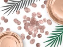 Partydeco Streudeko Kreise Roségold