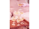 Partydeco Glasmarkierer Ringe Rosa