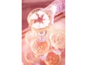 Partydeco Glasmarkierer Ringe Rosa