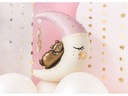 Partydeco Folienballon Teddybär Mond 80 x 98 cm