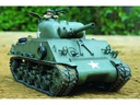 Tamiya Panzer M4 Sherman 105 mm Howitzer Full-Option Bausatz, 1:16