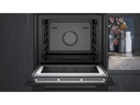 Siemens Einbaubackofen mit Mikrowelle iQ700 HM736G1B1C Schwarz