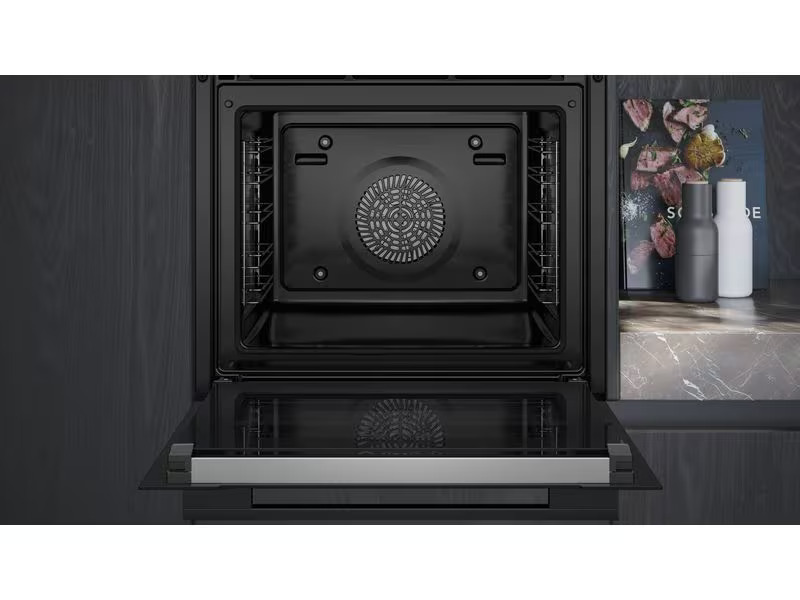 Siemens Einbaubackofen HB776G1B1 Schwarz A+
