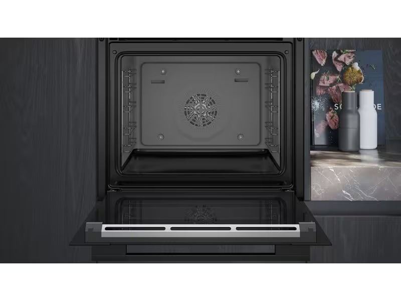 Siemens Einbaubackofen HB754G1B1C Schwarz A+