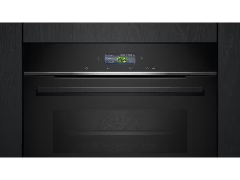 Siemens Einbaubackofen HB734G1B1 Schwarz A+