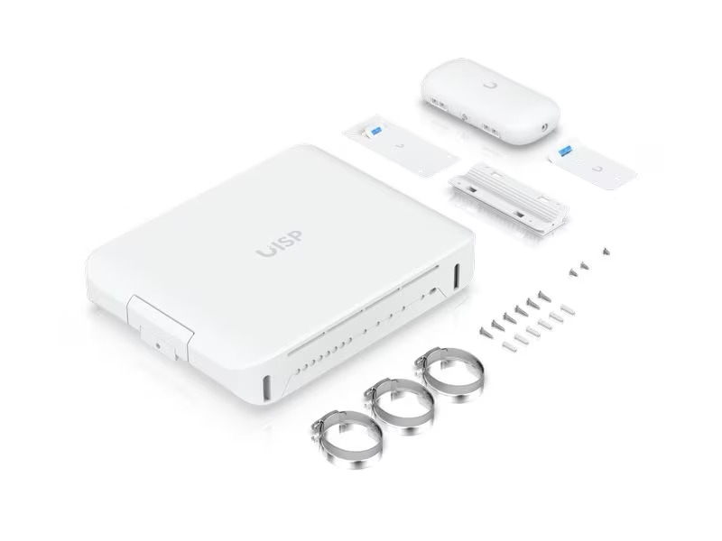 Ubiquiti Wetterfestes Aussengehäuse UISP-Box-Plus + UACC-Fiber-SR-Kit