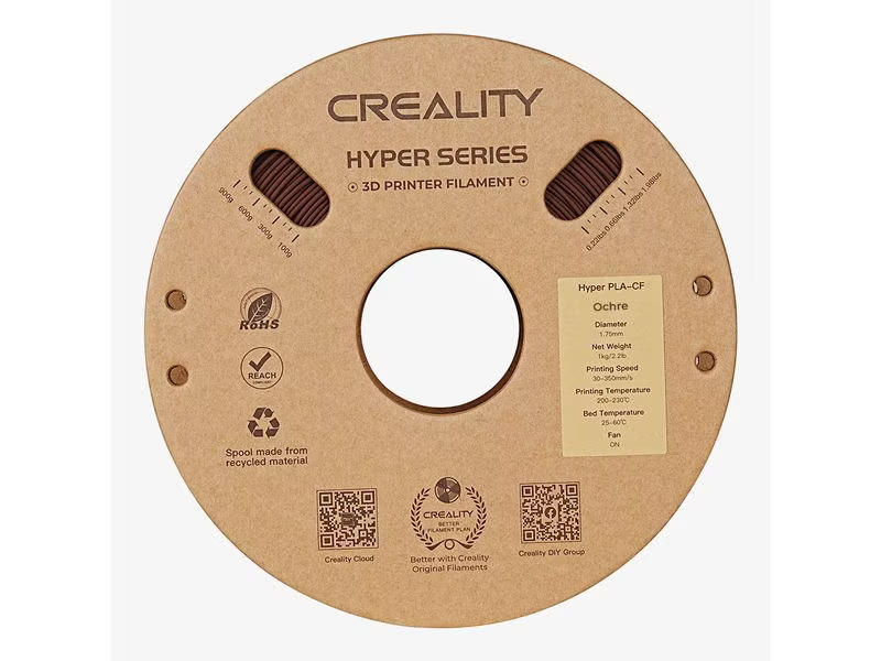Creality Filament PLA Hyper Carbon Ocker, 1.75 mm, 1 kg