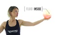 Reaxing Medizinball FLUI Grün, 16 cm, 0.75 kg