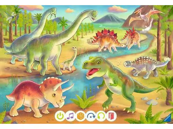 tiptoi Puzzle Dinosaurier
