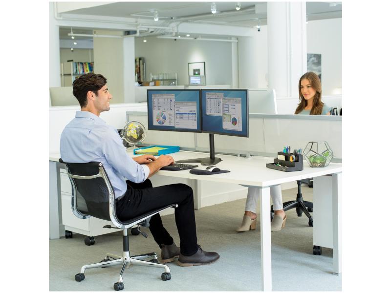 Fellowes Tischständer Professional Series bis 16 kg, 2 Monitore