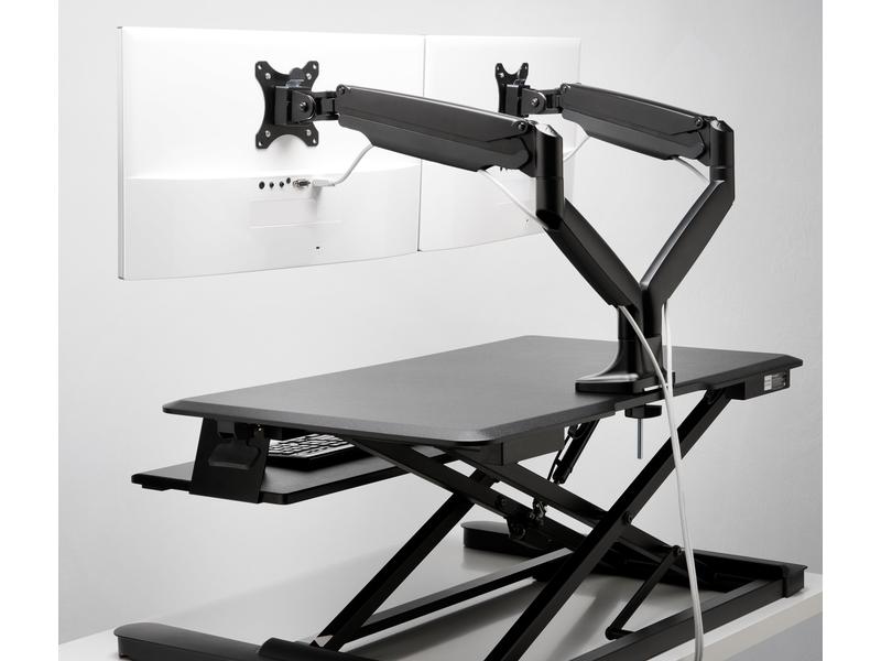 Kensington Tischhalterung SmartFit OneTouch Dual Schwarz