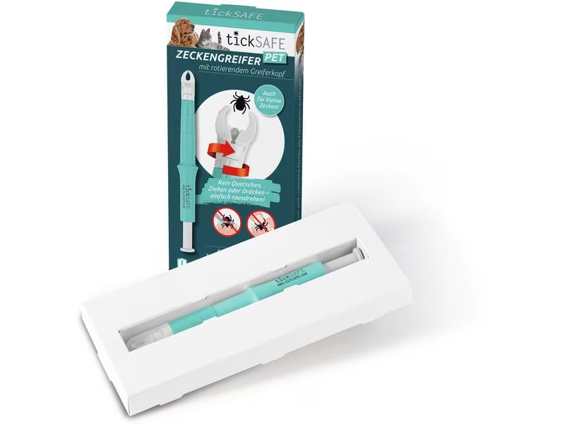 Ticksafe Erste-Hilfe-Set Rotierender Zeckengreifer Tier