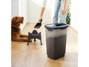 Rotho Verstellbarer Futternapf Sammy, 1.02 l, Weiss