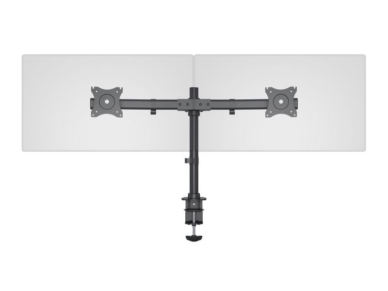 Multibrackets Tischhalterung Basic Dual bis 8 kg – Schwarz