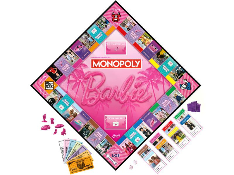 Hasbro Gaming Familienspiel Monopoly Barbie -DE-