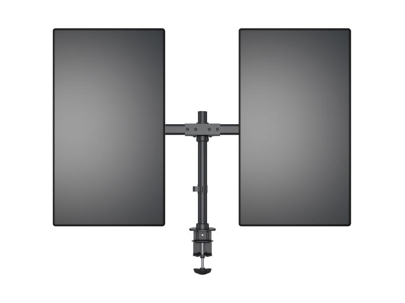 Multibrackets Tischhalterung Basic Dual bis 8 kg – Schwarz