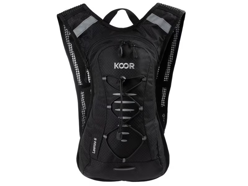KOOR Rucksack Leenza 6 l, Schwarz