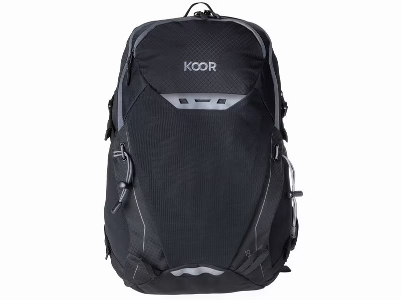 KOOR Wanderrucksack Fuurka 25 l, Schwarz