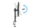 Multibrackets Tischhalterung Basic Single bis 10 kg – Schwarz