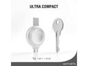 4smarts Ladekabel Apple Watch Charger QI2.0 Silber