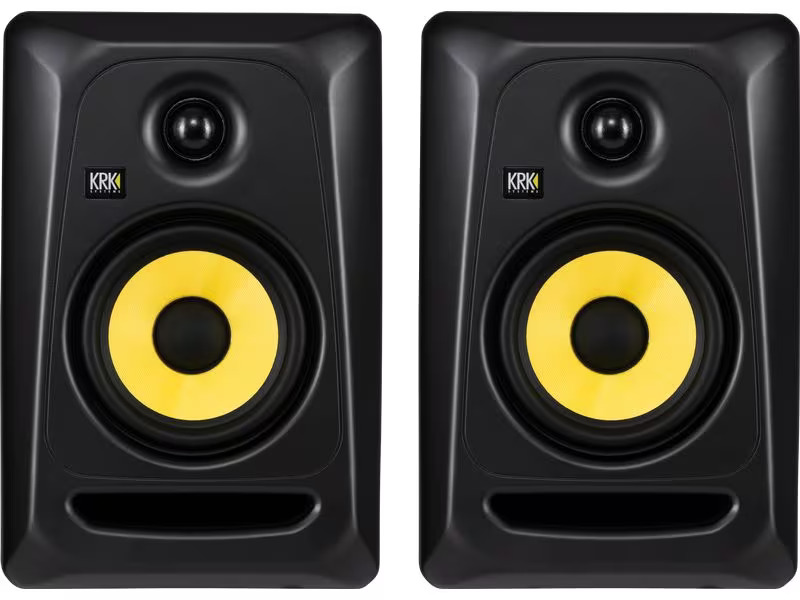 KRK Studiomonitore ROKIT 5 G3 Classic Pack Schwarz