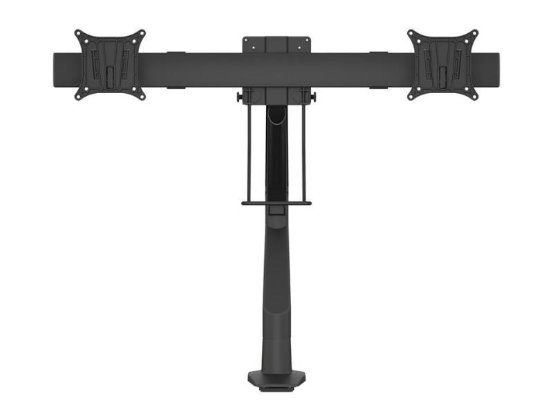 Multibrackets Tischhalterung Gas Lift Arm + Duo Crossbar Schwarz