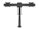 Multibrackets Tischhalterung Gas Lift Arm + Duo Crossbar Schwarz