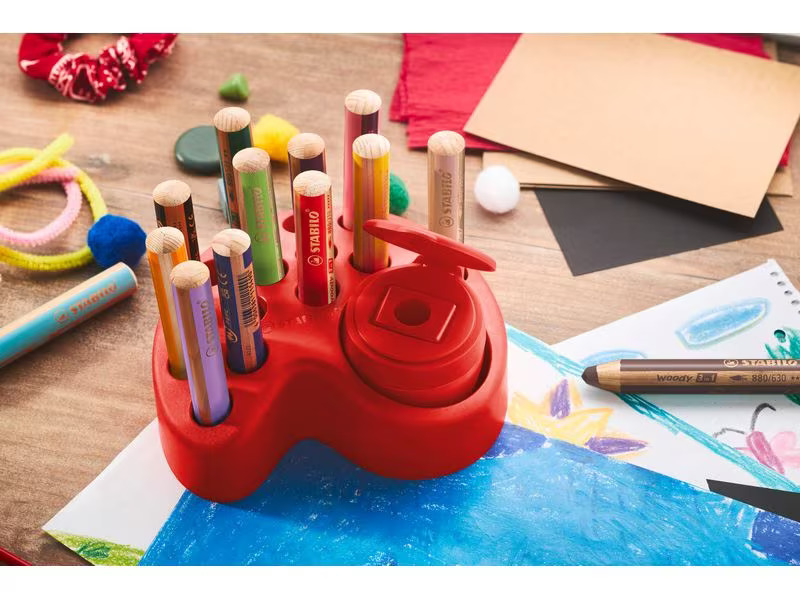 STABILO Farbstifte woody 3 in 1 15-teilig