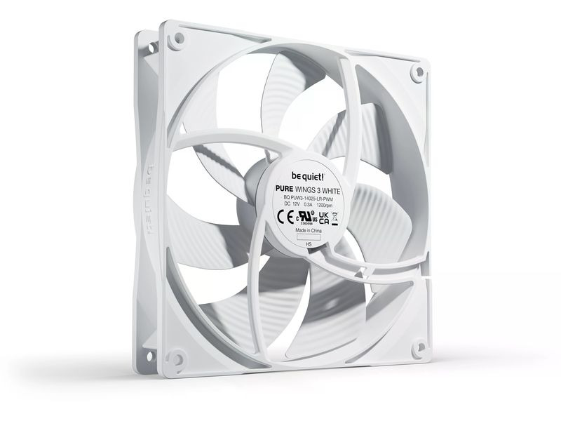 be quiet! PC-Lüfter Pure Wings 3 PWM 140 mm