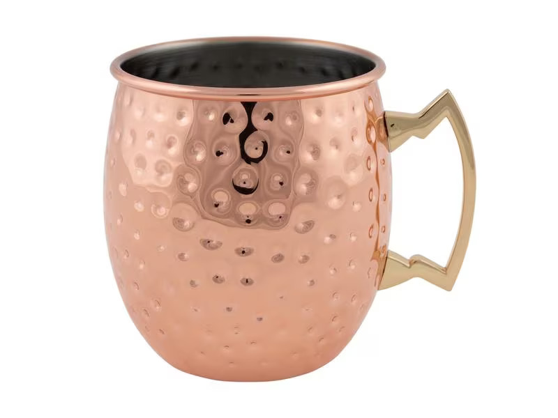 COCON Cocktailbecher Moscow Mule 500 ml, 4 Stück, Kupfer