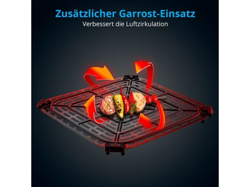 Medion Heissluft-Fritteuse MD 11780 5 l, Schwarz
