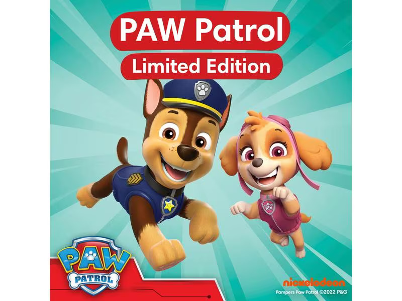 Pampers Windeln Baby Dry Pants Paw Patrol Junior Grösse 5