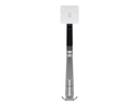 Multibrackets Tischhalterung Gas Lift Arm Single bis 21 kg – Silber