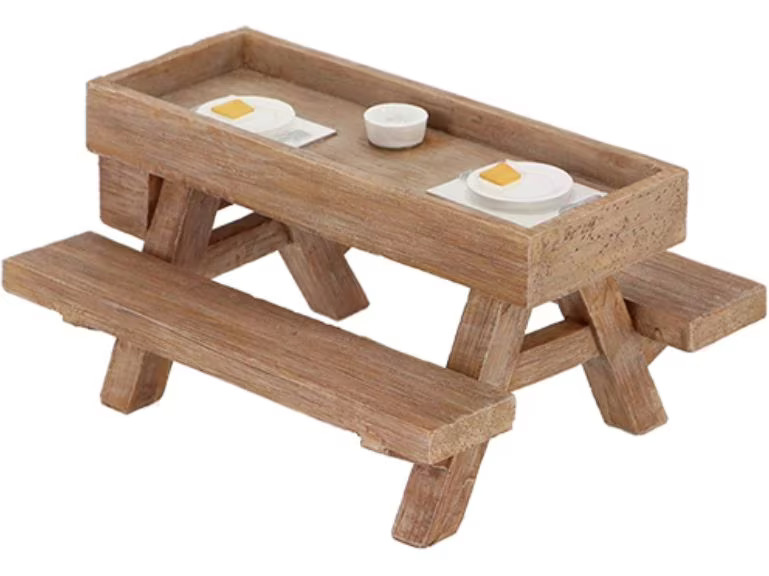 Esschert Design Wandpicknicktisch