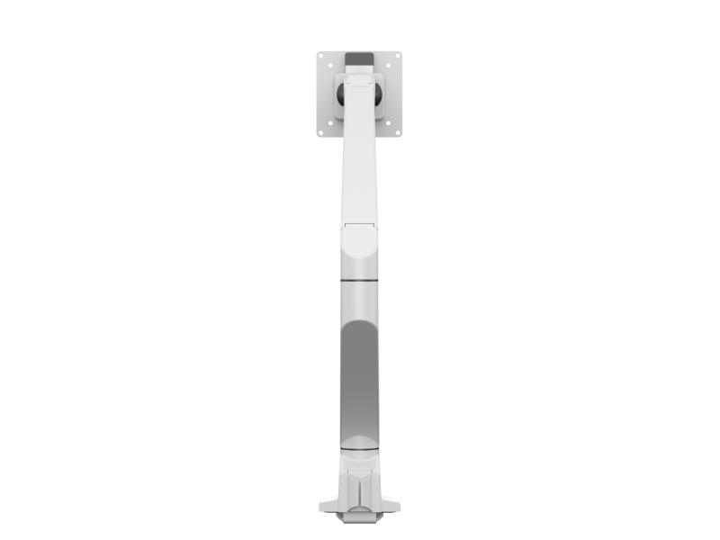 Multibrackets Tischhalterung Gas Lift Arm Single bis 21 kg – Weiss